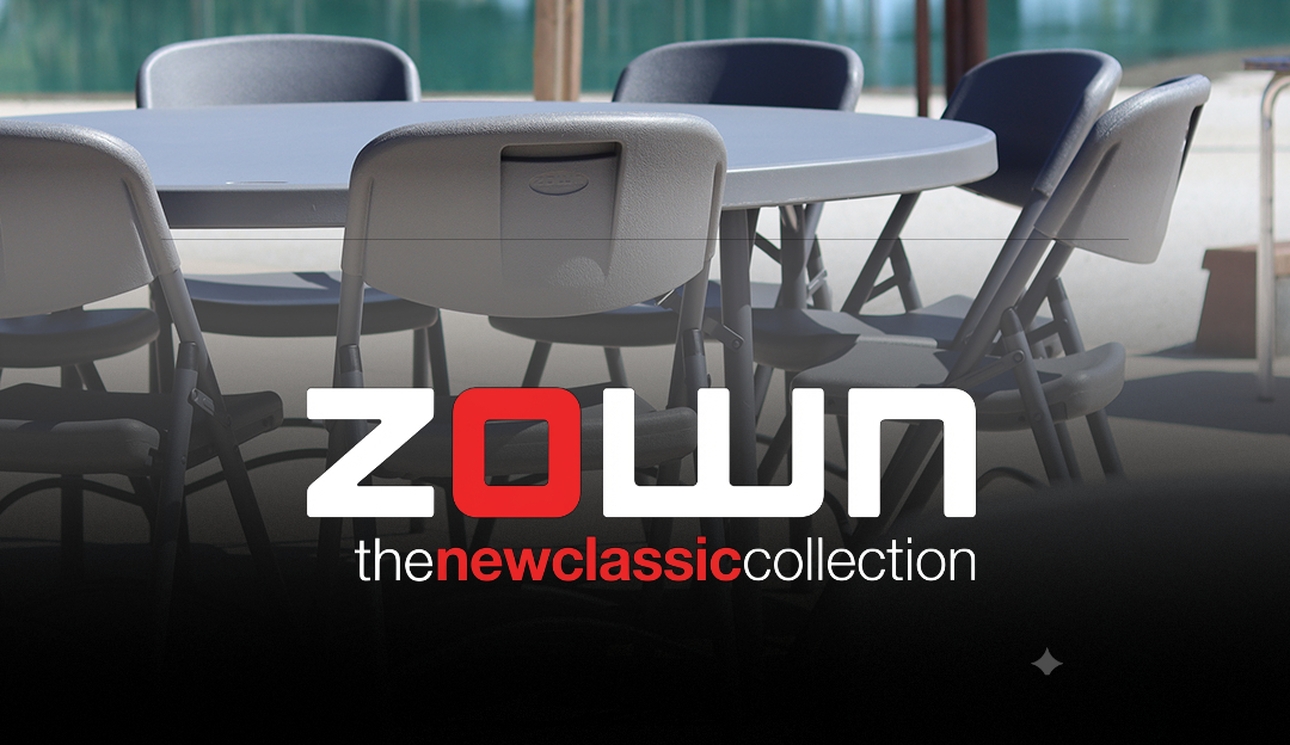 ZOWN New Classic: Professional Folding Furniture for Hotels, Banquet Halls and Hospitality