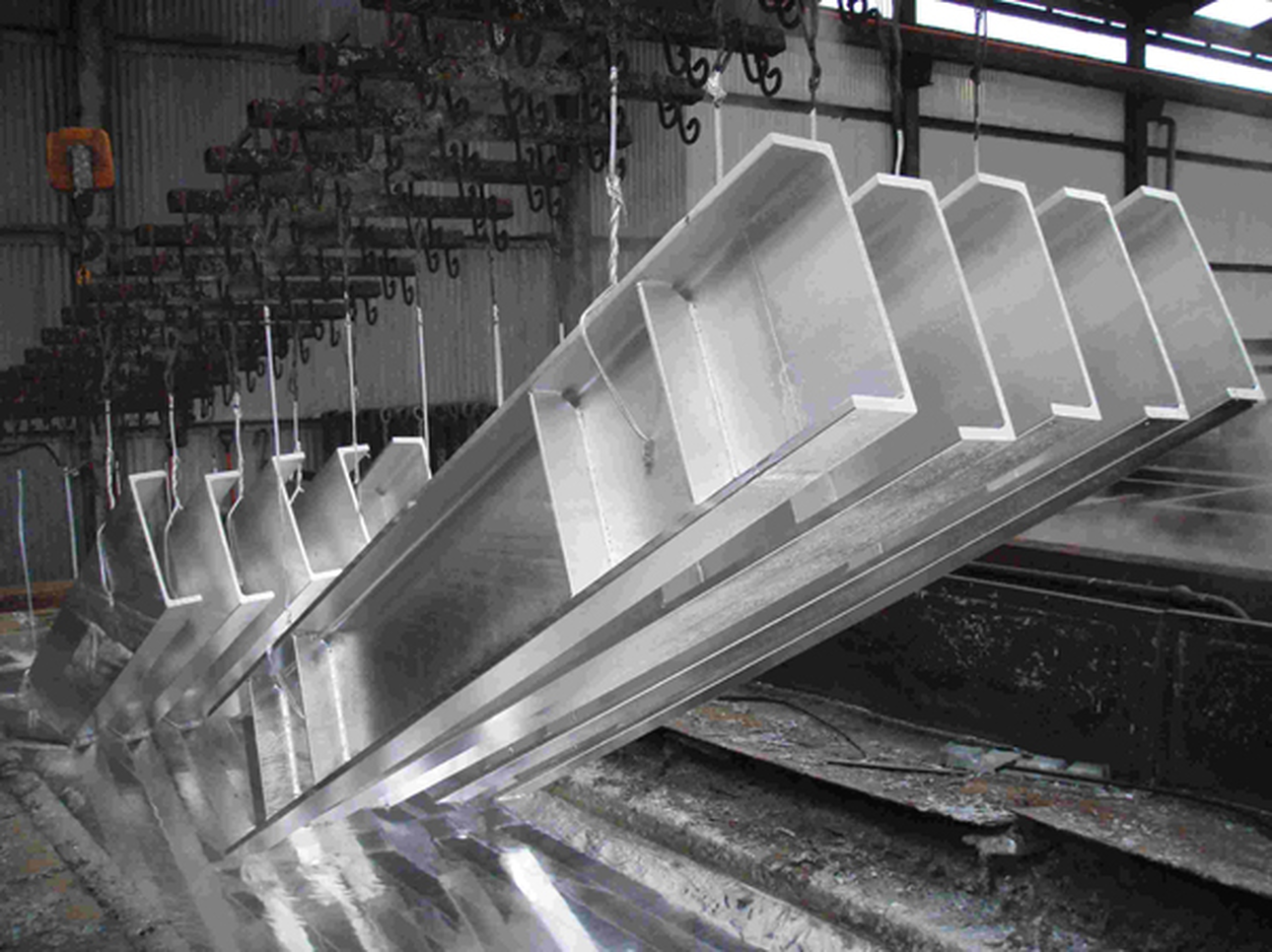 Hot-Dip Galvanizing of Table Bases