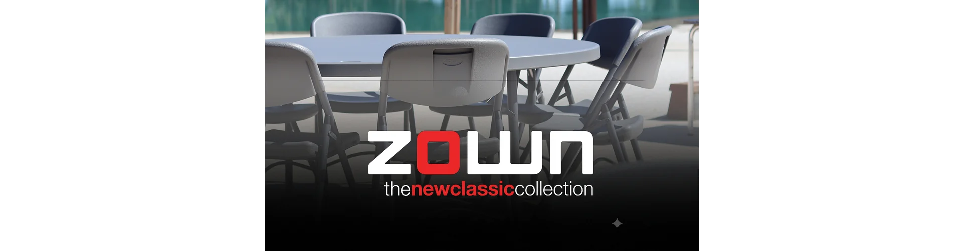 ZOWN New Classic: Professional Folding Furniture for Hotels, Banquet Halls and Hospitality