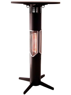IR heated bar table Mensa Statio 700 W, with motion sensor