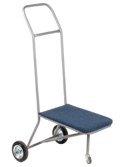 Transport trolley for banquet chairs