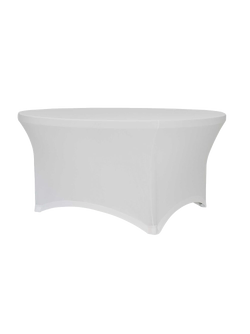 Elastic tablecloth for the Planet table
