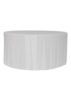 Plain tablecloth for Planet table