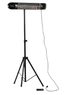 Telescopic stand for IR heaters
