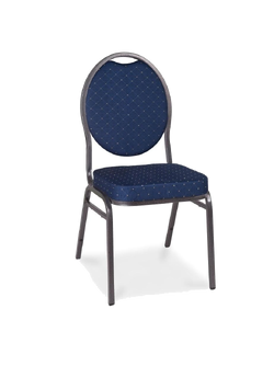 Harry Navy banquet chair
