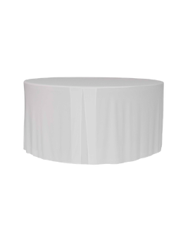 Rental of tablecloths for Planet160 table - Flat - White