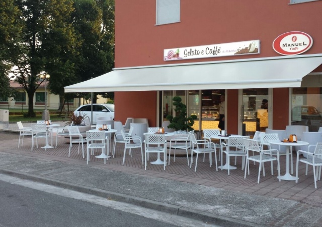 Padua Italy, DORIAN garden metal furniture