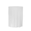 9. Rental of cocktail tablecloths - White