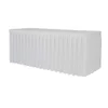 17. Pleated tablecloth for Worktop 180