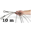 4. Plastic-coated steel cable 10 m