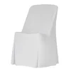 26. Plain chair cover for chair Norman - WHITE