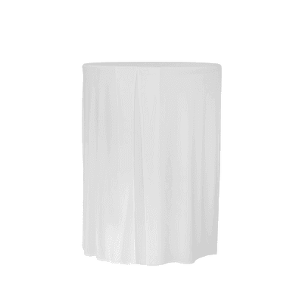 9. Rental of cocktail tablecloths - White