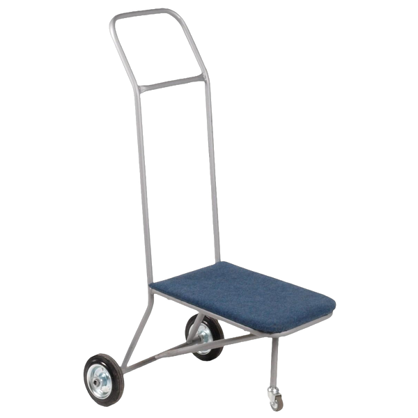 Transport trolley for banquet chairs