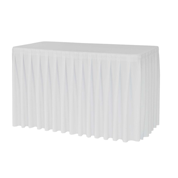 Pleated tablecloth XXL