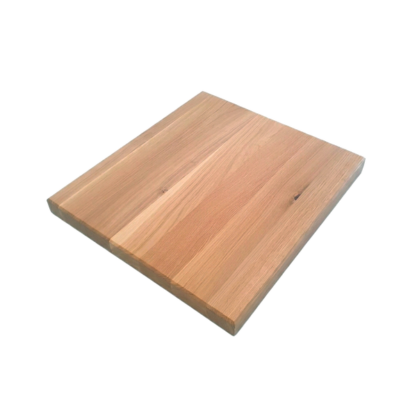 Solid oak table top 90&times;90 cm