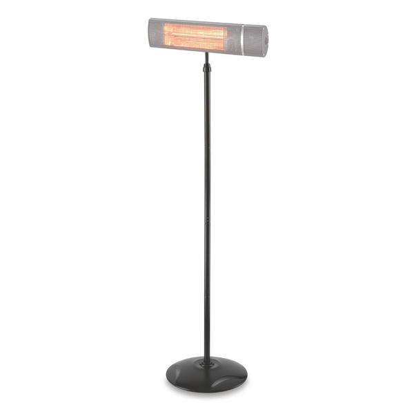 Height-adjustable heater stand