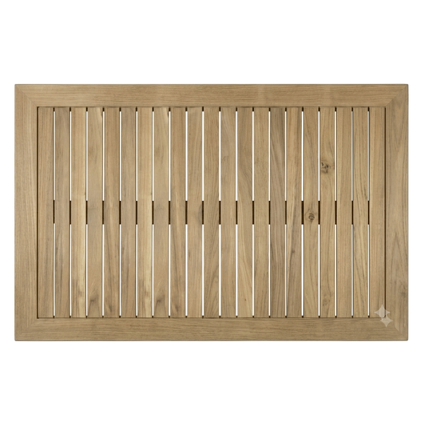 Teak tabletop 120 x 80
