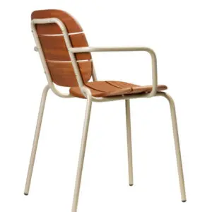 Si-Si Wood Armchair SCAB